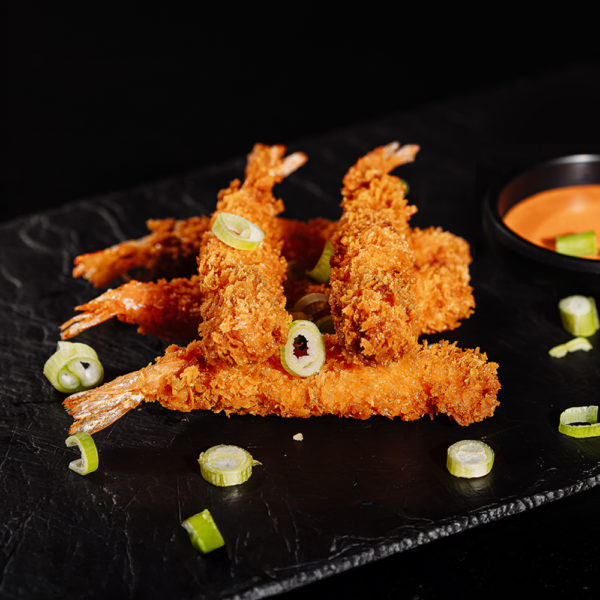 Crevettes tempura