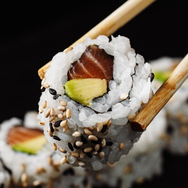 Salmon avocado